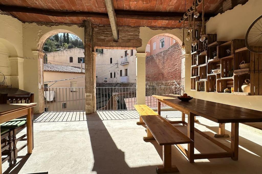 Habitacion Montgros En Casa Cami De Les Aiguees Monistrol De Montserrat ภายนอก รูปภาพ